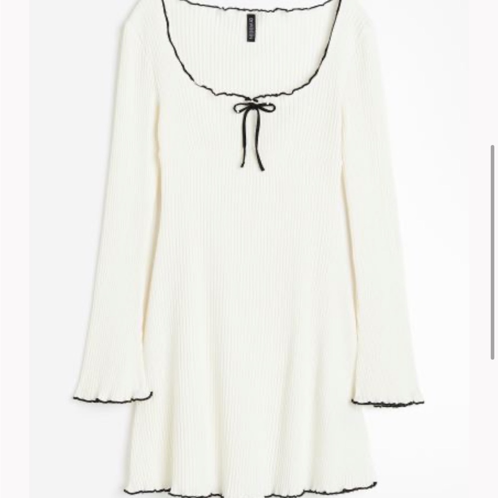 Long sleeve mini dress